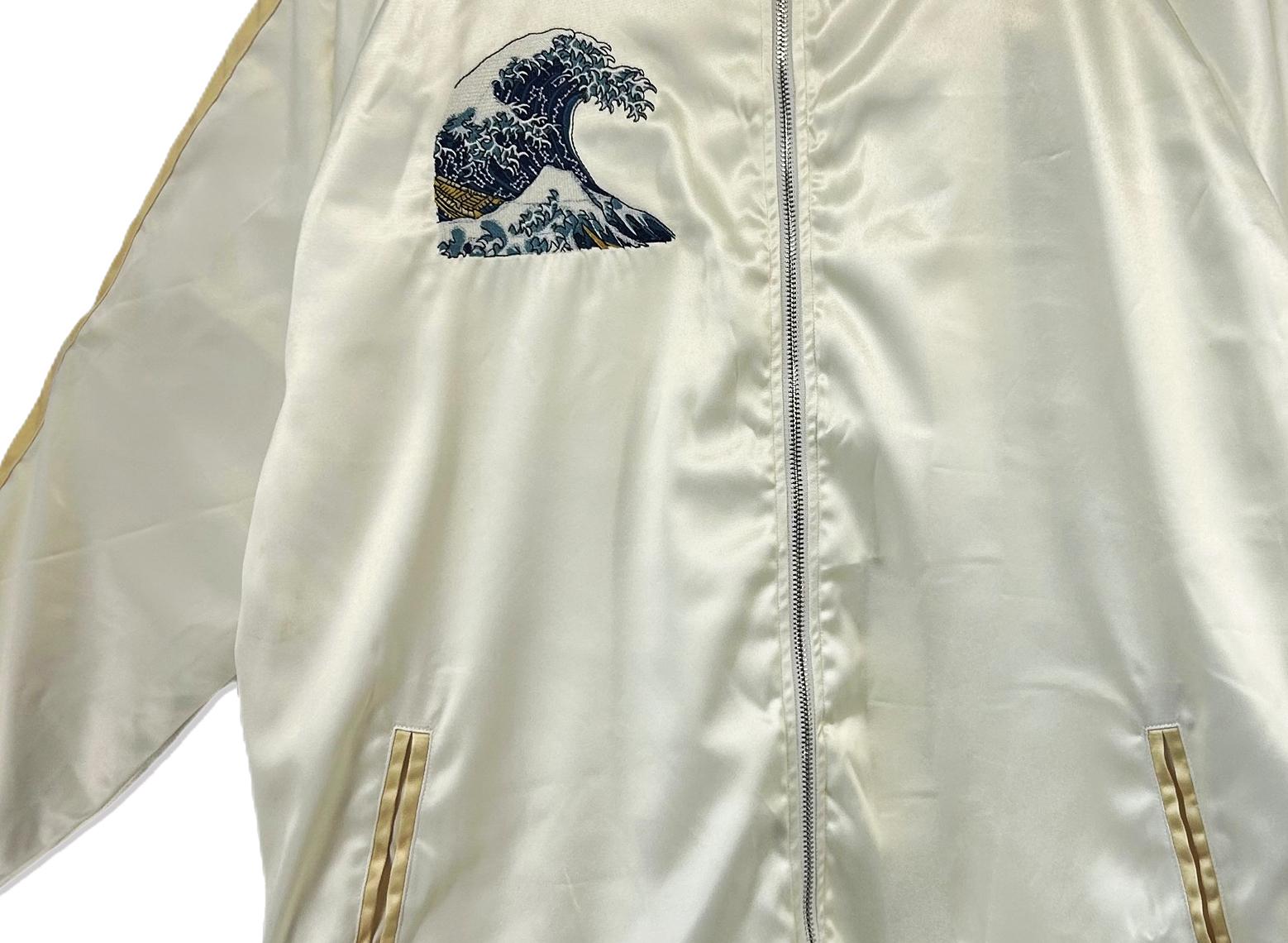Sukajan Embroidery Souvenir Jacket Bomber Jacket Embroidered