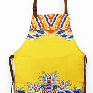 Apron, Chinoiserie, Women Aprons, Mens Apron, Kitchen Apron, Chinese, Chinese New Year image 6