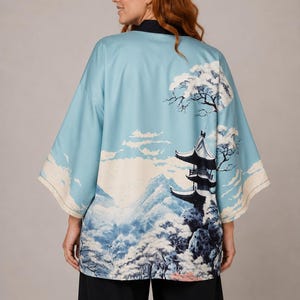 Haori Kimono Jacket, Japanese Gifts, Japanese Streetwear, Kimono Robe, Japan, Mens Kimono