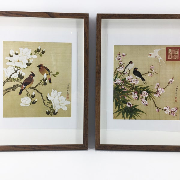 Chinese art, Chinoiserie, Art, Chinese painting, Chinese, Framed art, Japanese, Japanese painting, Chinoiserie art, Bird art, artwork