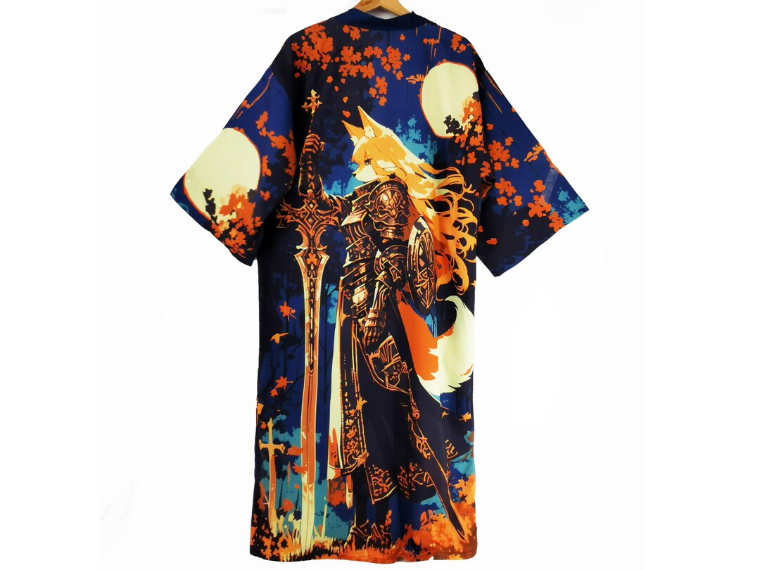 Kumani Robe Samurai Kimono Robe / Kimono / Kimono Dress / Japanese Clothing ...