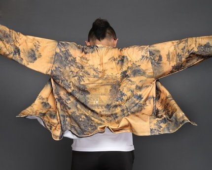 Image of Kimono/Japanese Clothing /Kimono Robe Japanese Kimono Dress Cardigan Gift Shirt