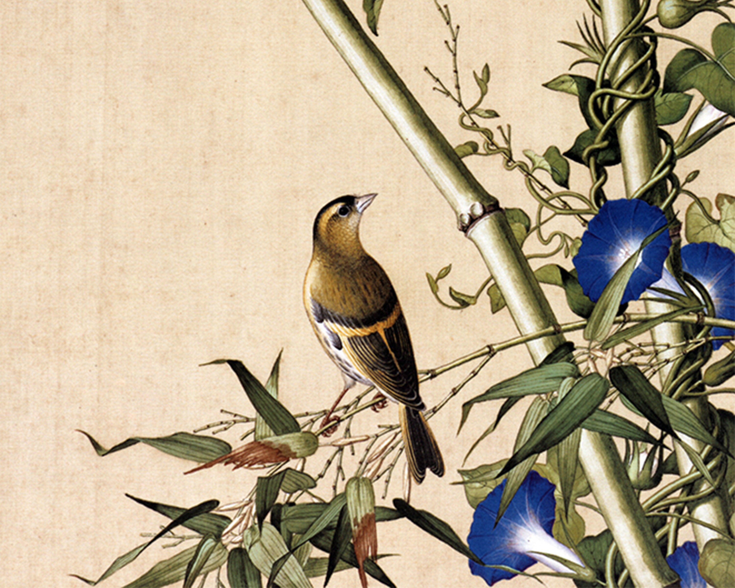 中国美術、シノワズリ美術、中国絵画、中国竹画、中国、額入り美術