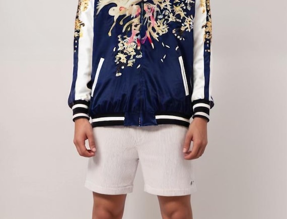 AMERI×STUDIOUS lillybell souvenir jacket AMERI×STUDIOUS