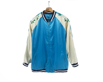 アート・デザイン・音楽 JAPANESE EMBROIDERED JACKETS VOL.1 Vintage Sukajan Koi Fish Embroidery Japan Souvenir Jacket