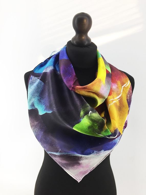 luxury silk scarves