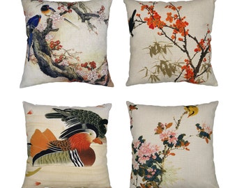 chinoiserie throw pillows