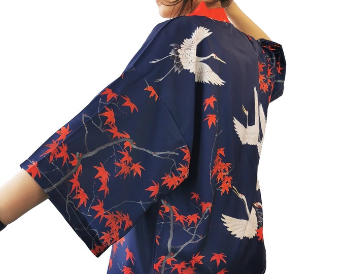 Kimono, Haori, Japanese Clothing, Kimono Jacket, Aesthetic Clothing, Kimono Robe, Japanese Gifts