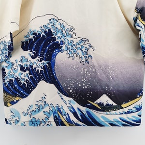 Kimono, Haori, Grande vague au large de Kanagawa, Vêtements japonais, Veste kimono, Robe de chambre kimono, Cadeaux japonais, Kimono pour hommes image 5