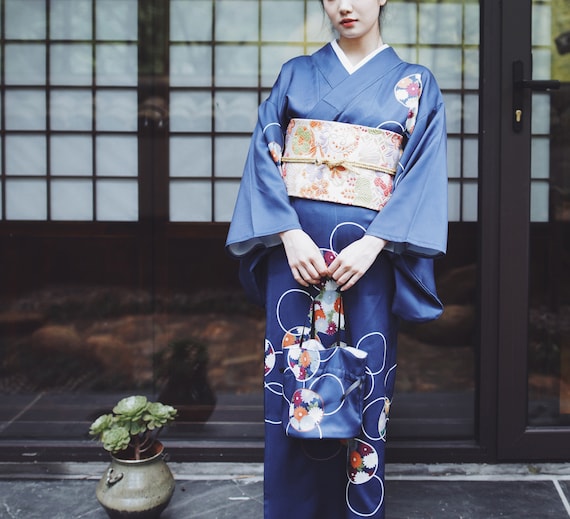Kimono Women Yukata Japanese Kimono Robe Festival Kimono - Etsy