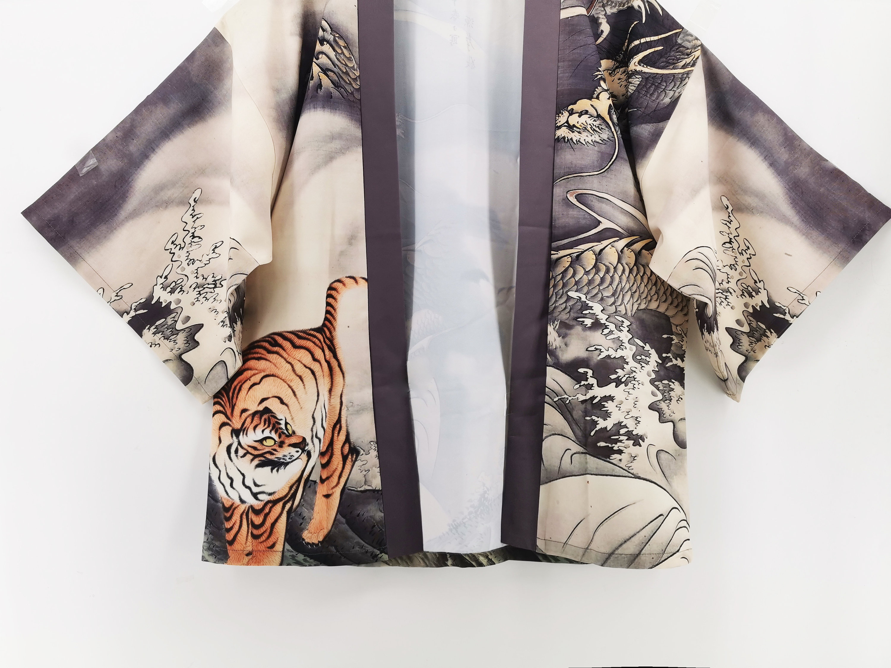 Cardigan long Robe Kimono japonais moderne peignoirs et robes de chambre Pyjamas Vêtements Vêtements adultes non genrés Pyjamas 