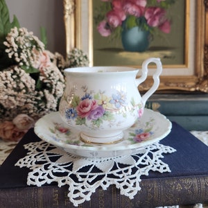 Tea with Colleen: Savouring Vintage Charm from Royal Albert's Colleen Patterned Cup, A Taste of English Elegance!