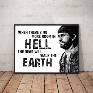 Days Gone Deacon St John - Fandom Printable. Instant Digital Download. Print Me At Home.