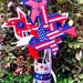 PATRIOTIC SPINNERS Plastic Canvas Pattern Pinwheel PDF Plant - Etsy