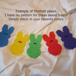 PEEPS Pre-cut Plastic Canvas Shapes EASTER Spring Magnets - Etsy