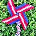 PATRIOTIC SPINNERS Plastic Canvas Pattern Pinwheel PDF Plant - Etsy