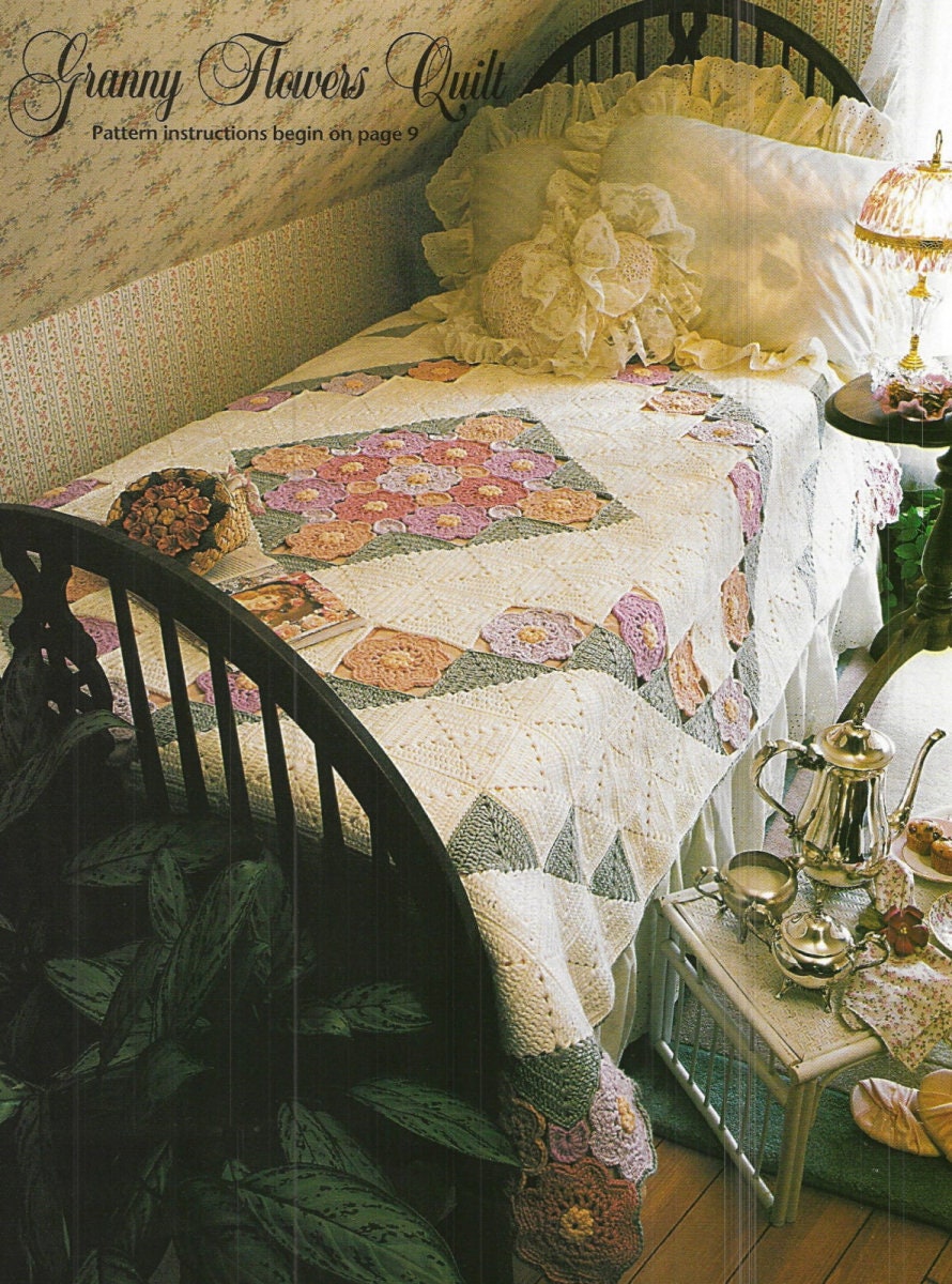 CROCHET Award Winning AFGHANS Digital PATTERN Book Yarn Round Etsy