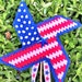 PATRIOTIC SPINNERS Plastic Canvas Pattern Pinwheel PDF Plant - Etsy