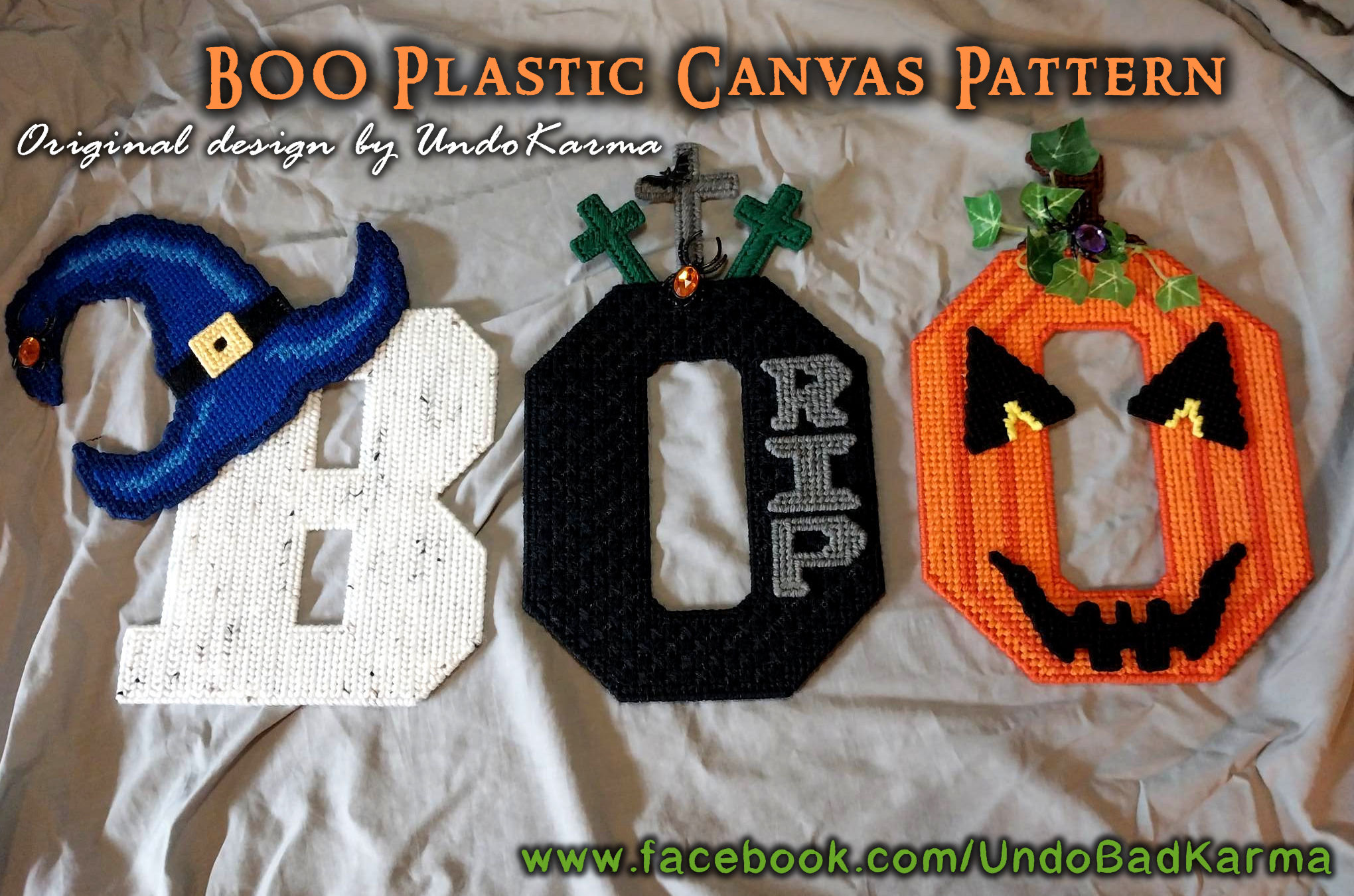Plastic Canvas Boo - Etsy