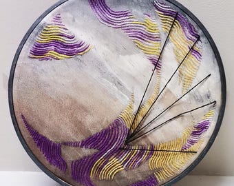 Bordado de Bellas Artes - Visualización Sonora 9 // Abstracto/Geométrico