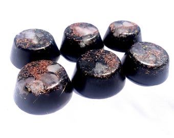 Handmade Quartz Crystal Orgone Pyramid – EMF Protection