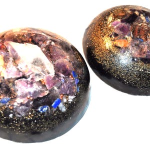 Quartz Crystal Orgone Bunker Buster, EMF Protection, Home Decor