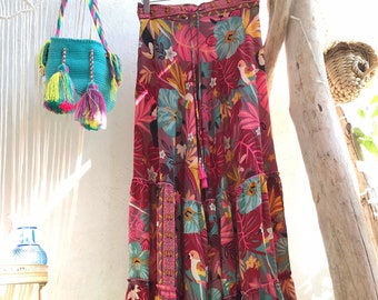 Jupe Hippie Bohème Noire | Style Hippie