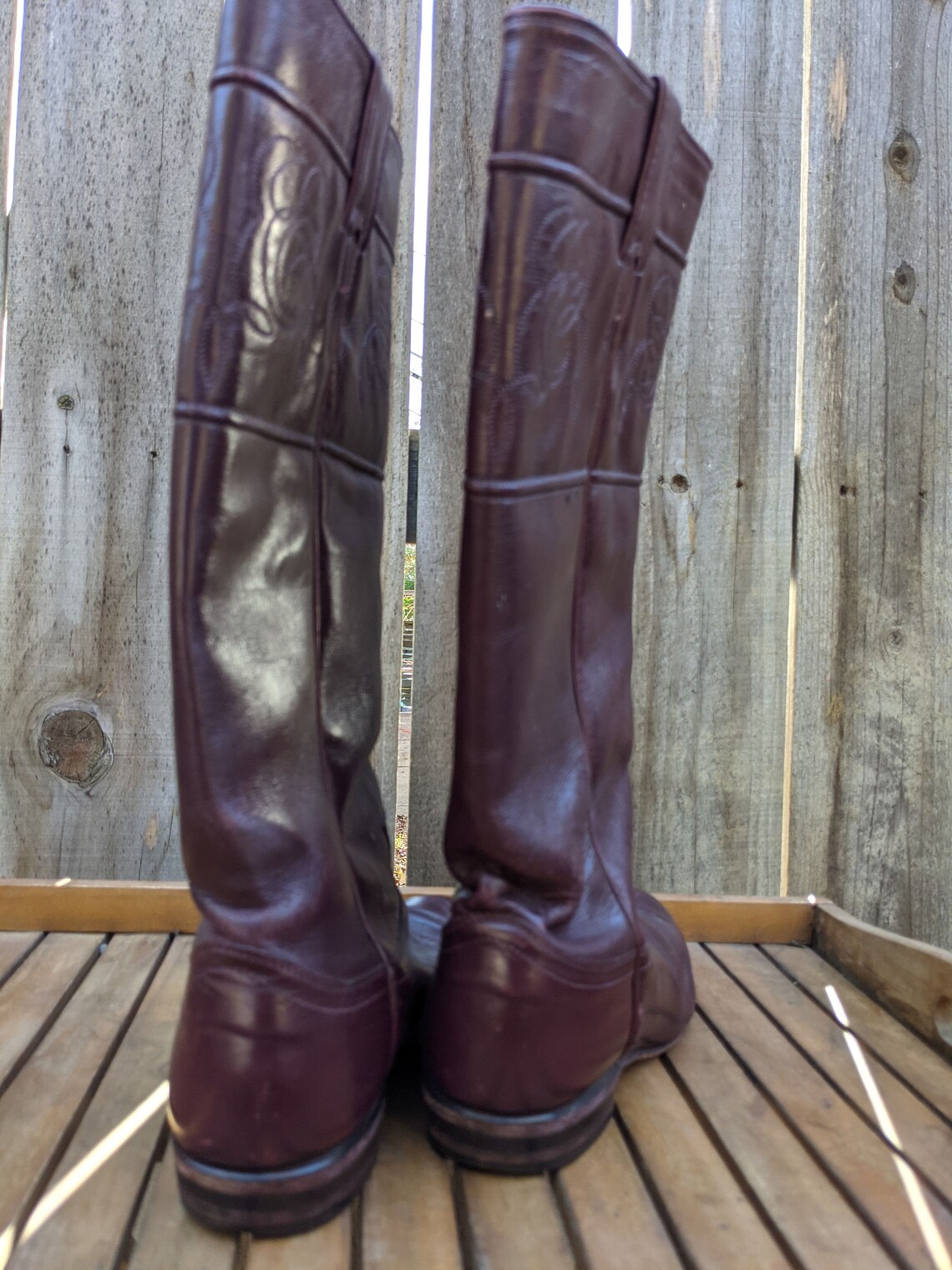 justin tall riding boots