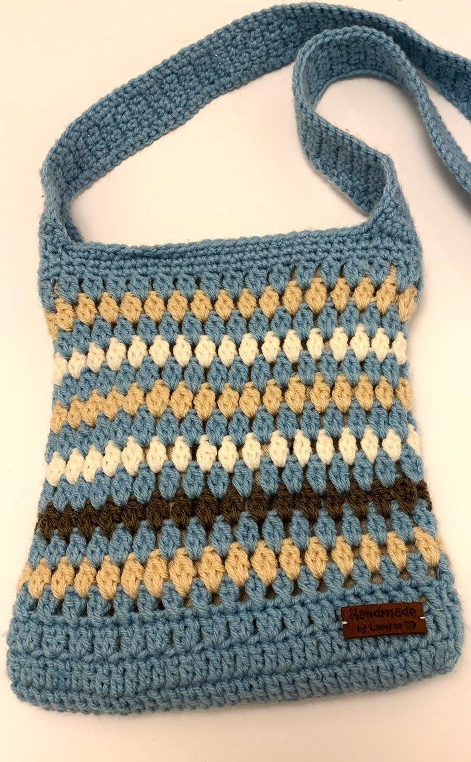 Crochet bag crossbody bag Etsy