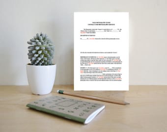 Editable Prop Rental Contract