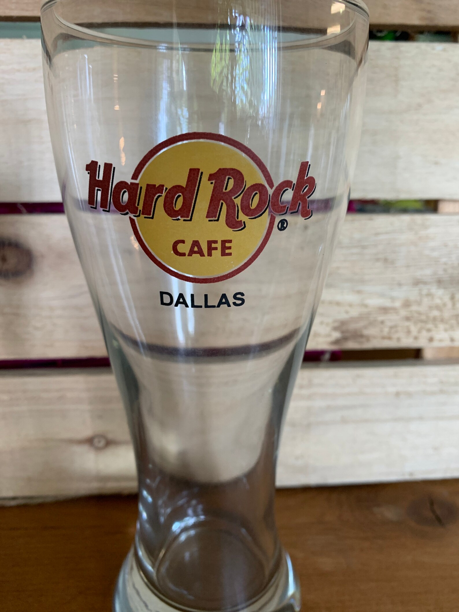 Hard Rock Cafe beer glasses New York Dallas Etsy