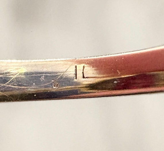 10K Vintage Red Spinel Ring, Rectangular, Solitai… - image 14