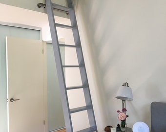 Wood Ladder, Loft Ladder, Library Ladder: Made to Order!