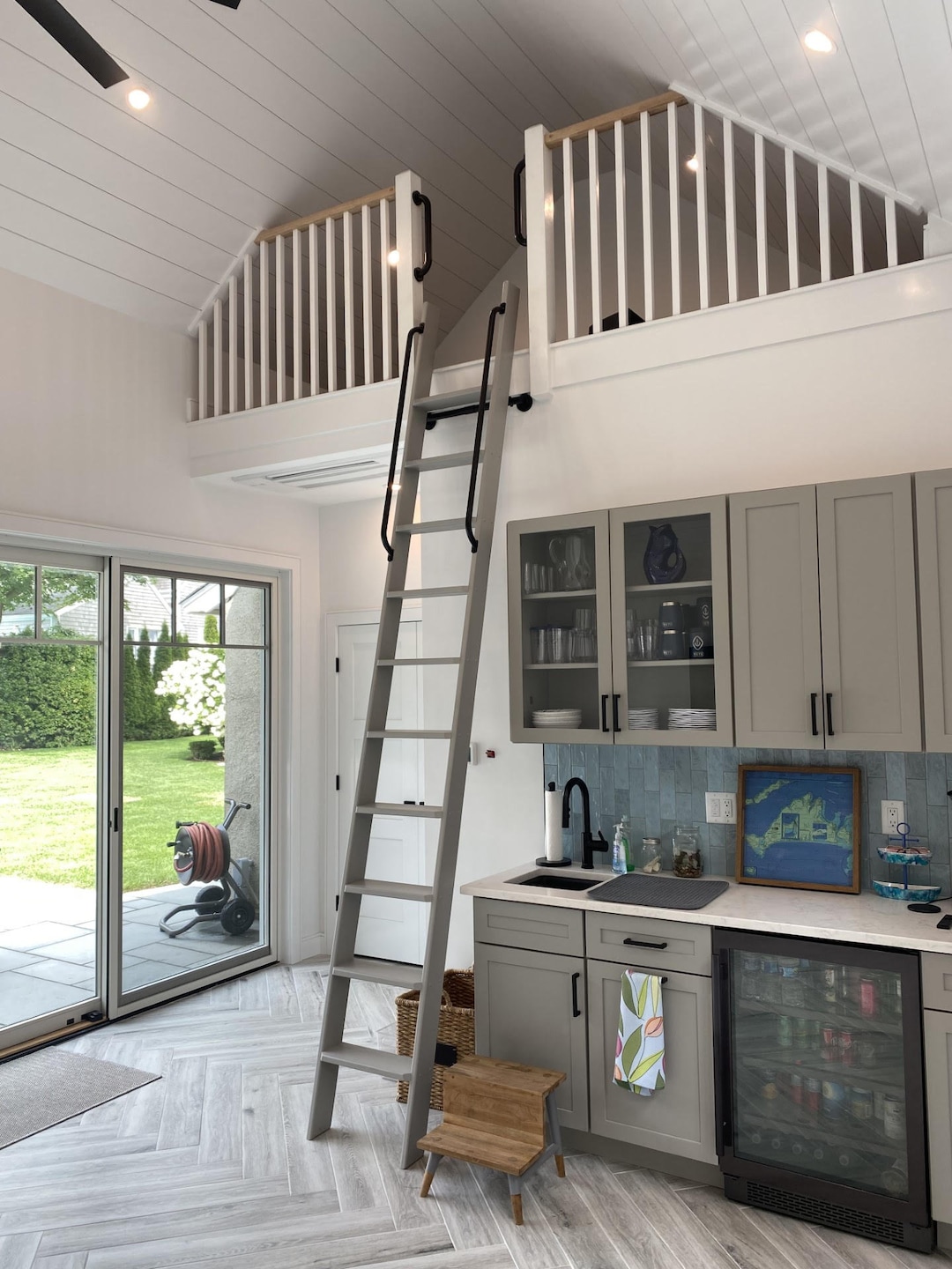 Wood Ladder, Loft Ladder, Library Ladder Made to Order Etsy