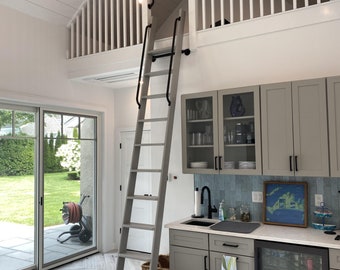 Wood Ladder, Loft Ladder, Library Ladder: Made to Order!