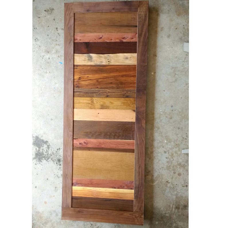 Sliding Barn Door Country Farmhouse Style Rustic Slatted Design
