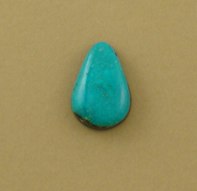 Blue Ridge Turquoise Teardrop natural Blue Ridge turquoise 20x14x5mm teardrop blue color hand cut natural turquoise cabochon