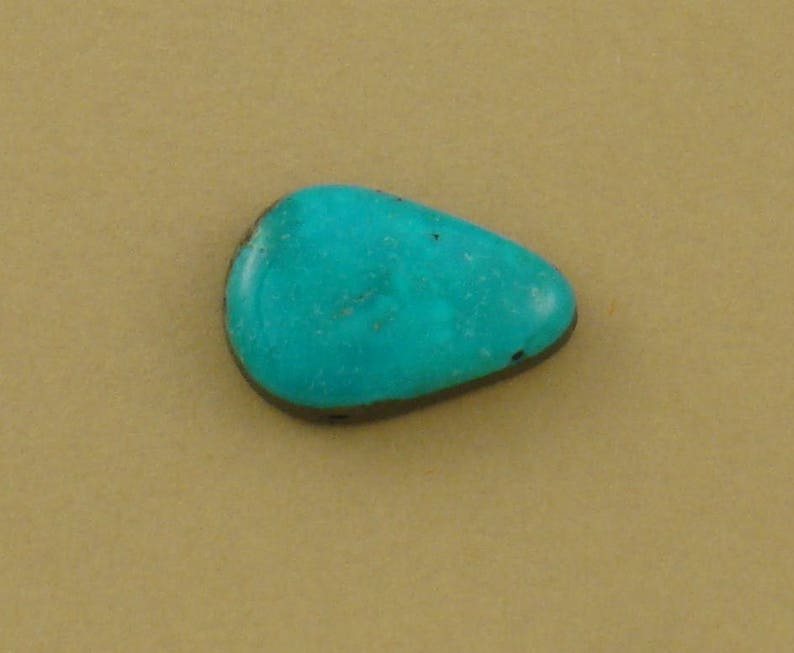 Blue Ridge Turquoise Teardrop natural Blue Ridge turquoise 20x14x5mm teardrop blue color hand cut natural turquoise cabochon