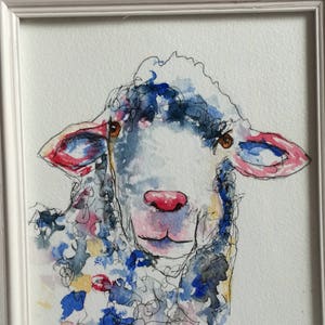 Sheep print, farm animals, countryside art, wall decor, home decor, wall art, farm gift, countryside gift, sheep art, farm animal gifts