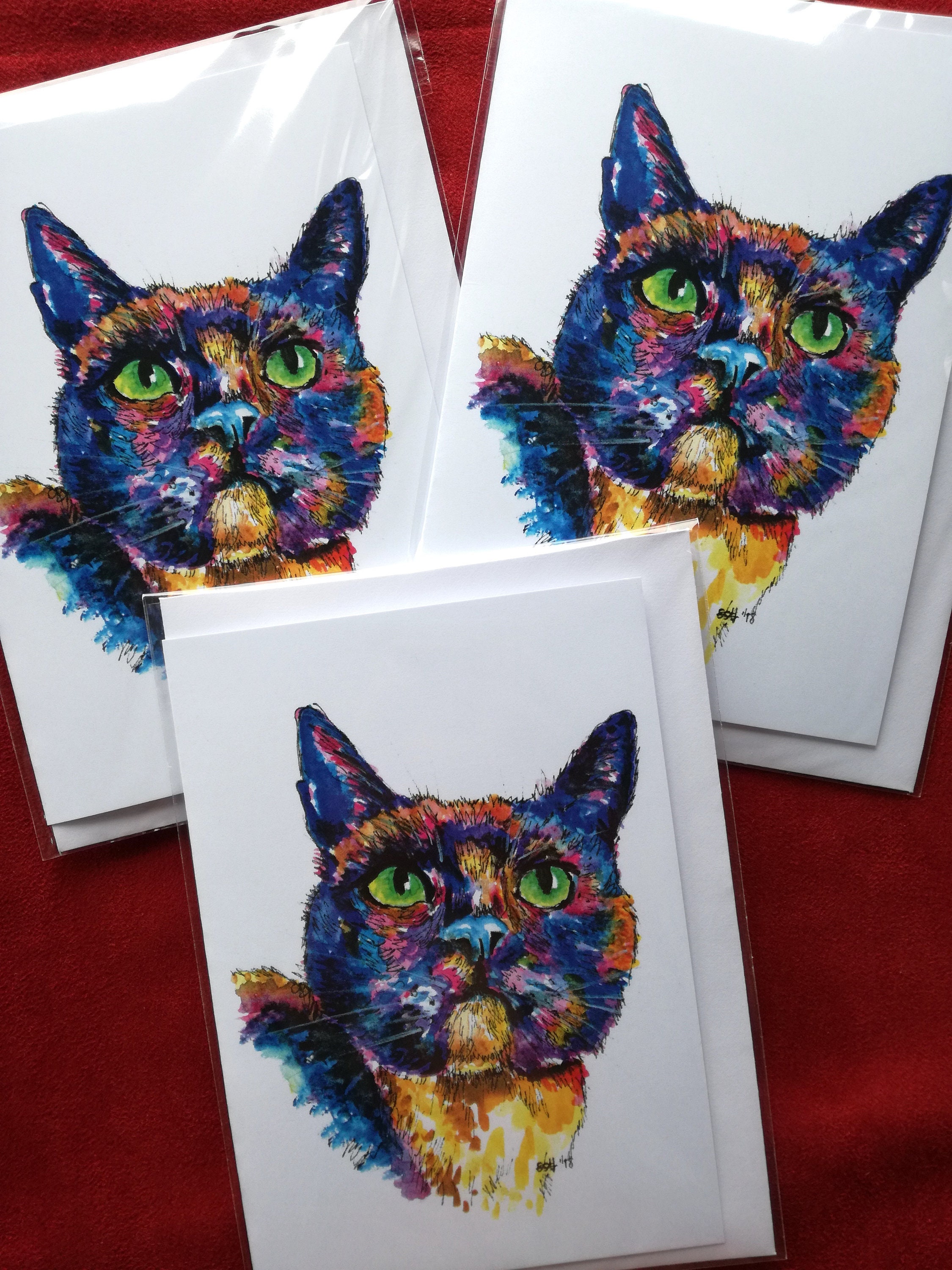 Tarjeta De Cumpleaños Divertida Para Amantes De Los Gatos - Con Diseño Humorístico, Tamaño 12.7x17.8 Cm, Incluye Sobre