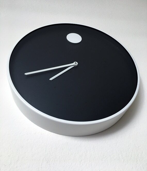Mid Century Modern Wall Clock Howard Miller - Movado Wall Clock Mid Century Modern Wall Clock Howard Miller - Movado Wall Clock