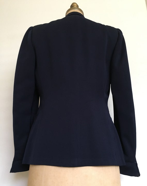 Vintage 1950s Ladies Gabardine Suit Jacket - Dead… - image 2
