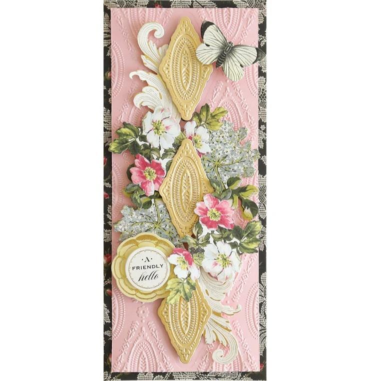 Anna Griffin Perfect Pattern Slimline Cut & Emboss Folders 826024 ...