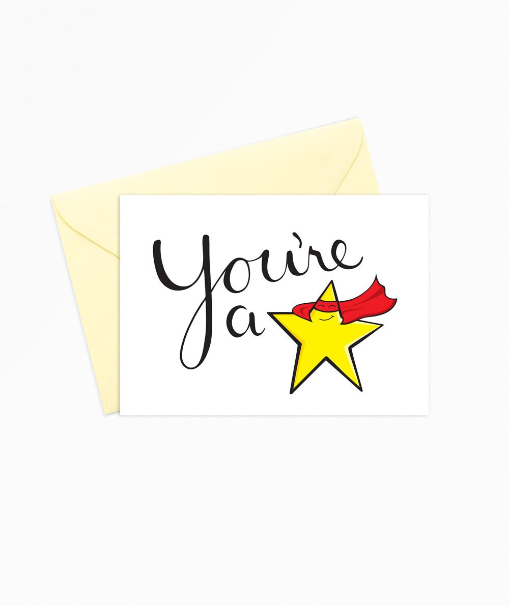 Printable Greeting Card INSTANT DOWNLOAD You're a Etsy