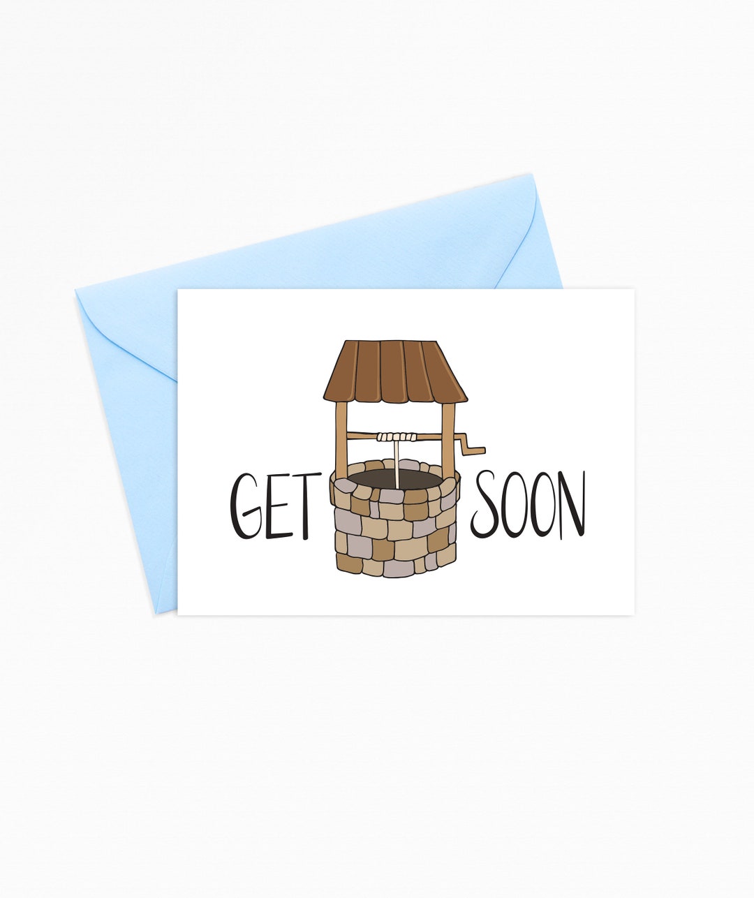 Printable Greeting Card - INSTANT DOWNLOAD - Get Well Soon - Etsy