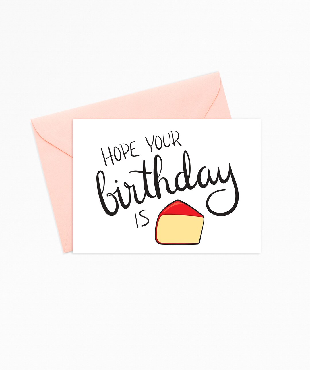Printable Greeting Card - INSTANT DOWNLOAD - Hope Your Birthday is ...