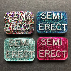 Halb aufrechter Xray Marker, Positionsanzeiger, Word Xray Markers, Rechteck, Glitter