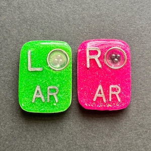 BB Xray Markers, Rectangle, Mitchell Markers, Positioning BB&#39;s, Glitter, Initials