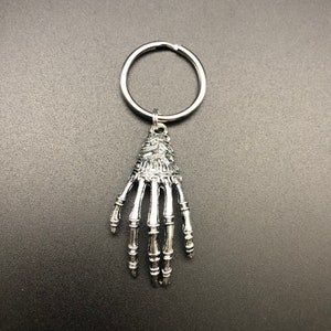 Skeleton Hand Keychain, Xray Tech, Bones, Wrist
