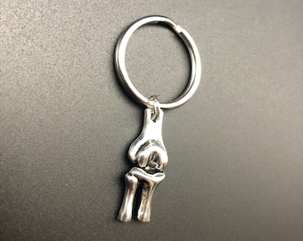 Knee Joint Keychain, Orthopedic Gift, Bones, Patella